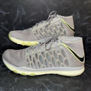 Nike Train Ultrafast Flyknit CR7 Gray Green Altheitc Sneakers Shoes Men Size 13
